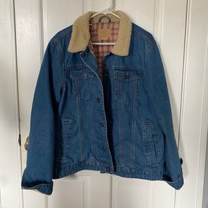 Cotton On Sherpa Lined Denim Jacket